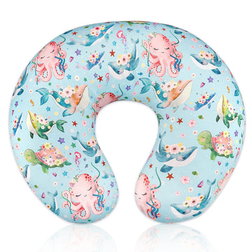 Nursing Pillow Cover Stretchy Removable Cover for Breastfeeding Pillows, Ultra Soft Comfortable Slipcover for Baby