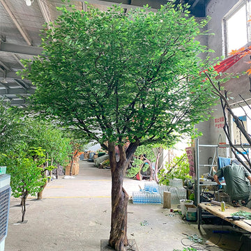 Large Fake Olive Tree Faux Olive Tree 6-10ft, House Office Décor, Olive Trees Artificial Indoor Plant with Natural