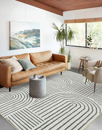 Abstract Washable Area Rug, Rug