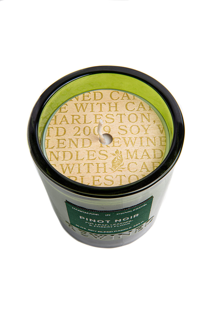 Candles Pinot Noir Soy Blend Candle, 10 Ounce, Fig Leaf, Leather, and Forest Floor