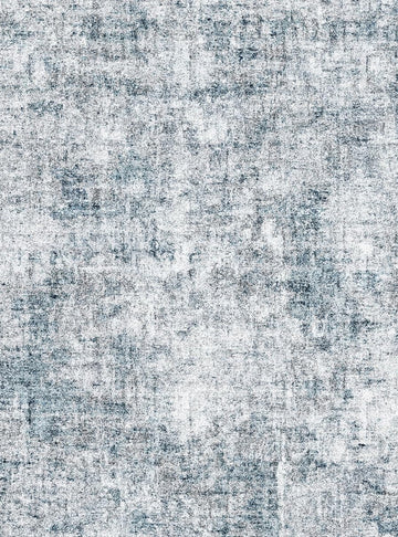 3x6 Washable Non-Slip Kitchen Runner Rug - Modern Abstract Wide Floor Carpet Runner with Rubber Backing, Low Pile