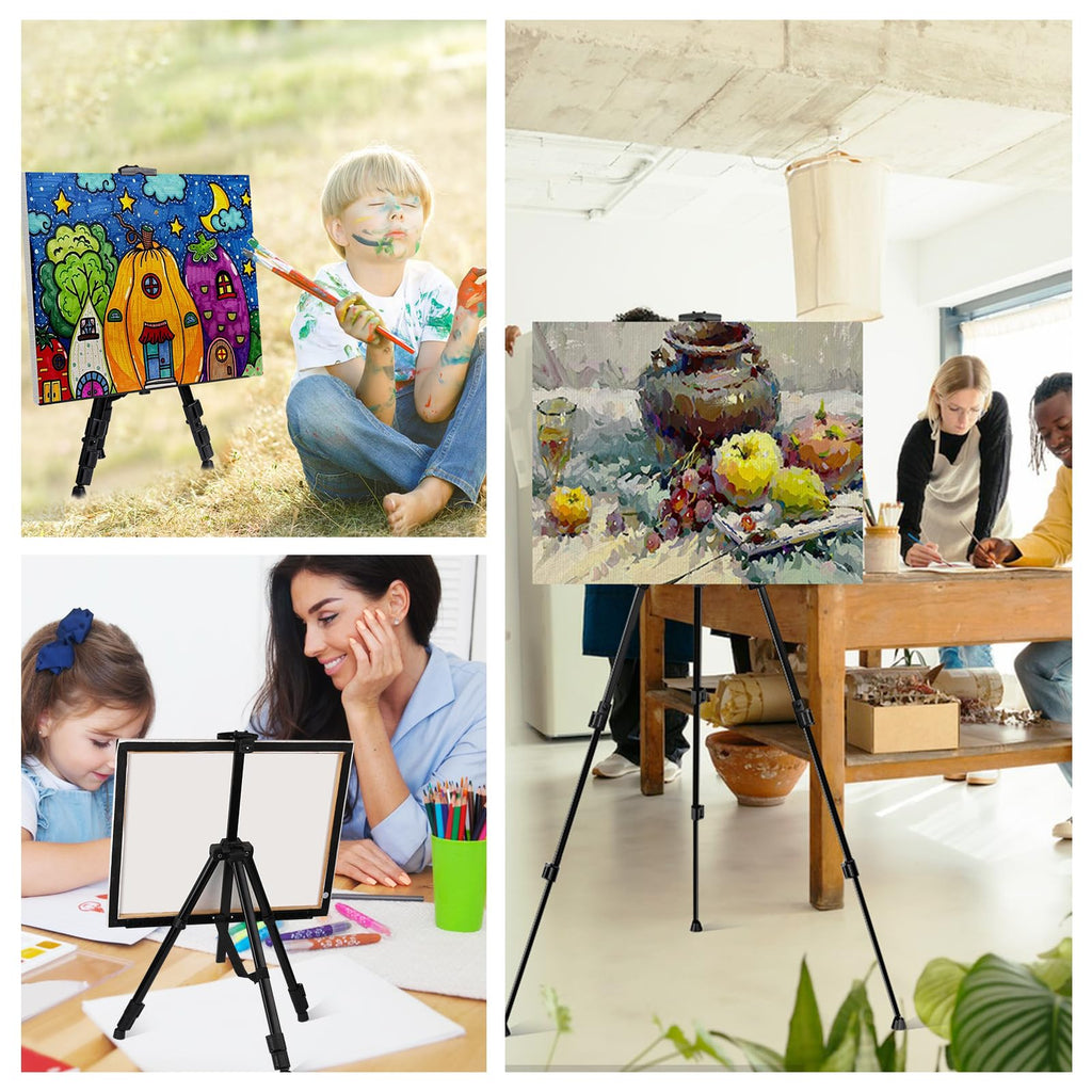 8 Pack Painting Display Easel Stand Portable Adjustable