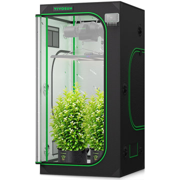 3x3 Grow Tent 36"x36"x72" Highest Reflective Mylar Tent