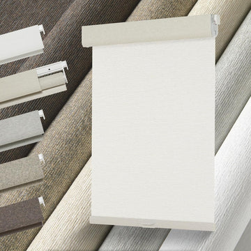 No Drill No Tools Light Filtering Roller Shades for Windows,Linen Fabric Cordless Roller Blinds,Custom Blinds for Home,Bedroom,Living Room,Beige-Light Filtering,Custom Size