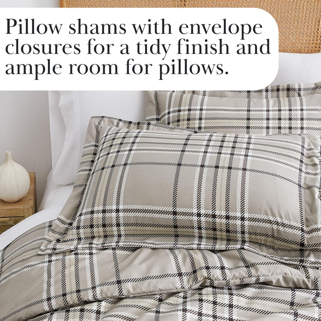 Southshore Fine Living, Inc. 3-Piece Full/Queen Comforter Set with 2 Pillow Shams, Premium Bedding Set