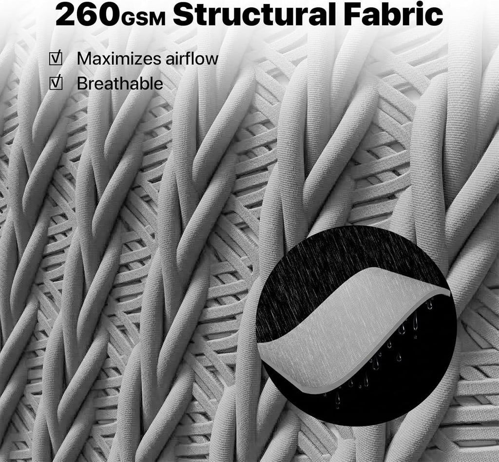 24' x 31 Grey Rectangle Square Super Ring Sun Shade Sail Order to Make Canopy Awning RSTAWS, 260 GSM Heavy Duty & 98%