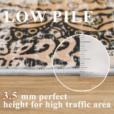 10x14 Living Room Area Rug - Modern Abstract Large Area Rugs Non-Slip Stain Resistant Carpets for Bedroom Soft Low