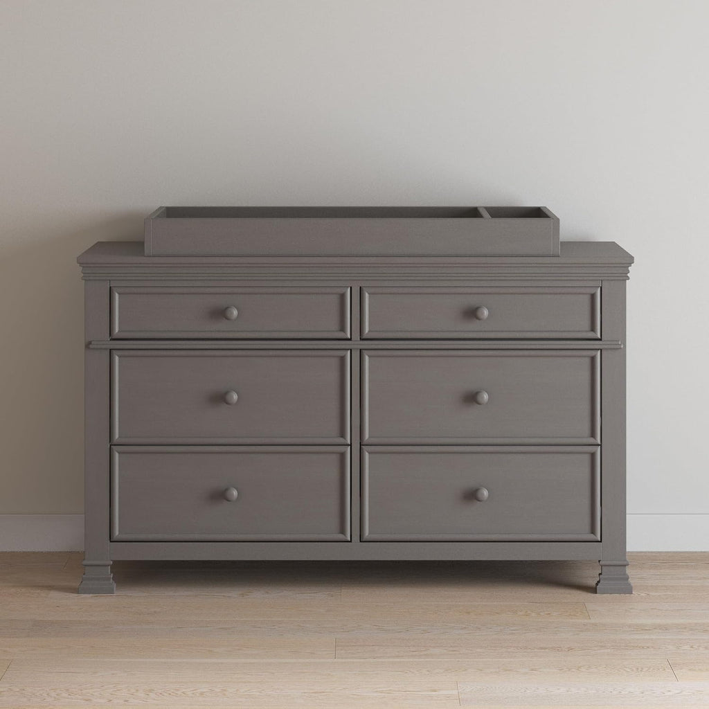 Changing Table Topper for Double Dresser, Chelsea Gray