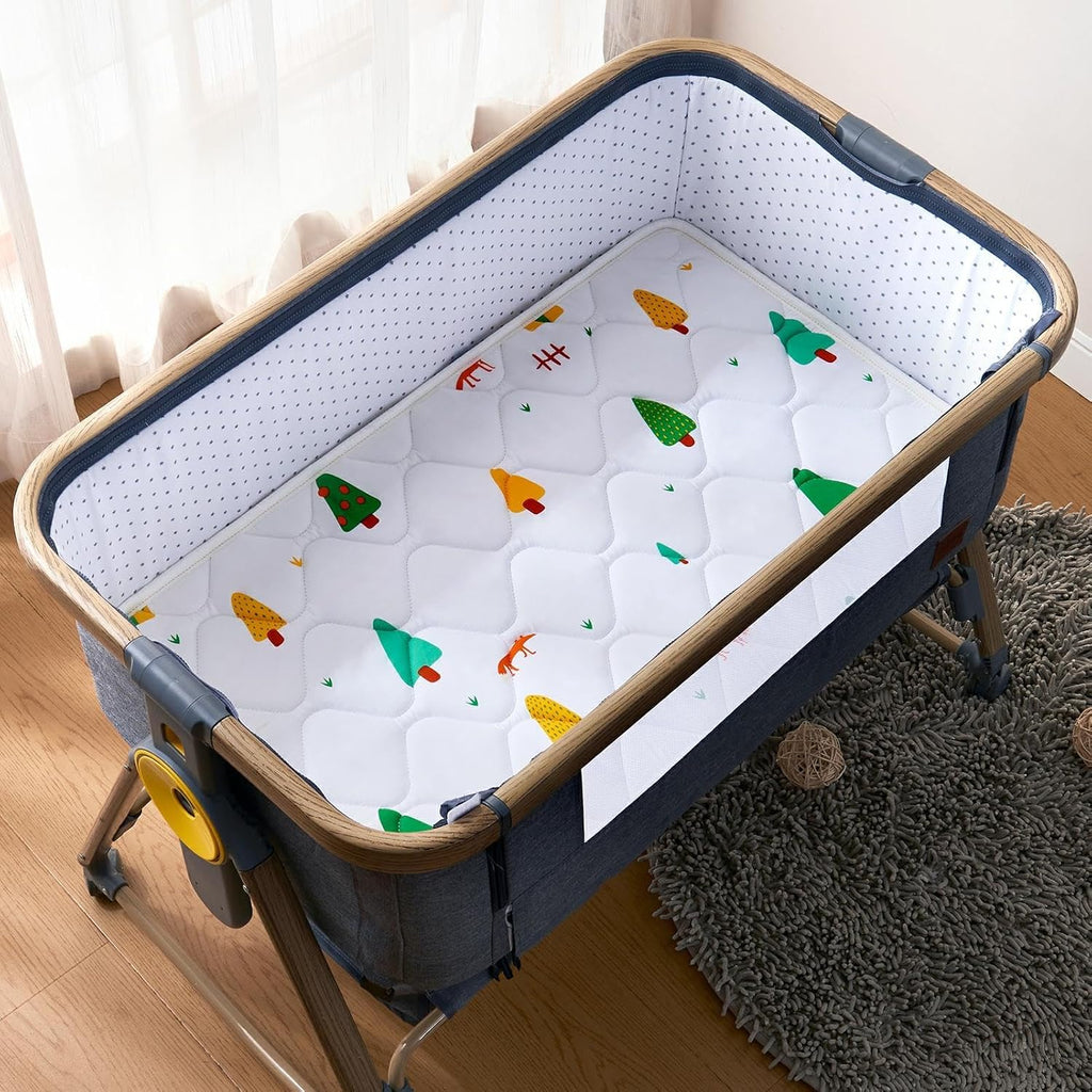 Baby Bassinet Mattress 47 x 23.6 inches- Firm Support and Comfort Premium Foam,Noiseless and Odorless,Hypoallergenic