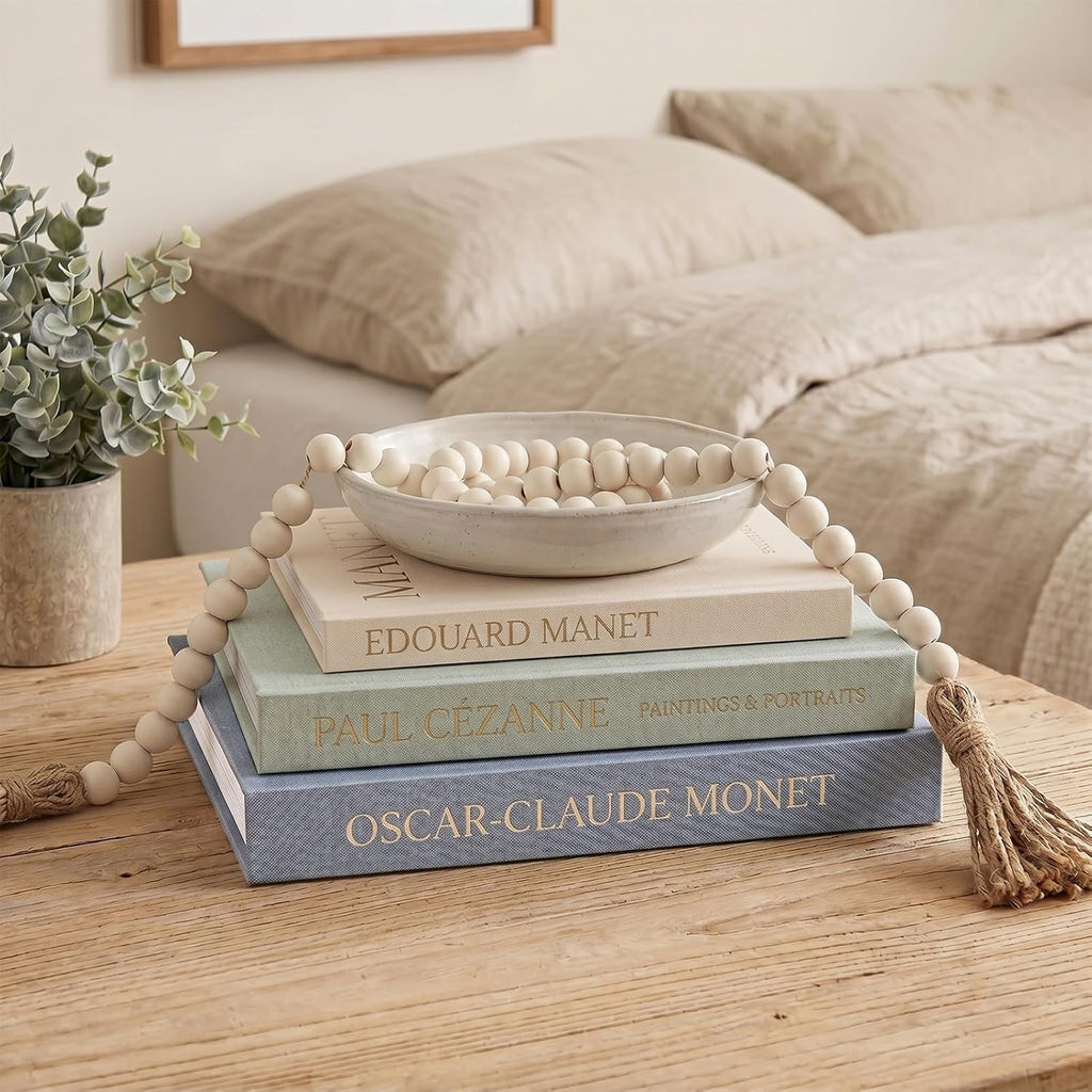 Decorative Book Set (3 Linen Fabric Simulation Book) Decorative Box with Hidden Storage Space Suitable for Decorating