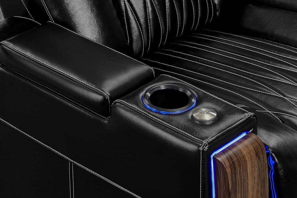 Tuscany Executive Premier Home Theater Seating with Heat & Massage