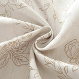 Premium Vintage Farmhouse Damask Floral 60 x 104 inch Rectangle Table Cloth - Water Resistant Linen 