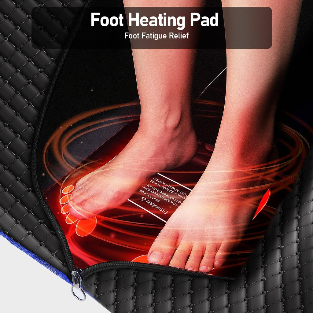 Infrared Sauna Box for Home, Portable Personal Dry Sauna for Relaxation, Detoxification, Carbon Crystal Heating