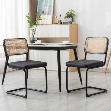 Mid Century Modern Dining Chairs Set of 2