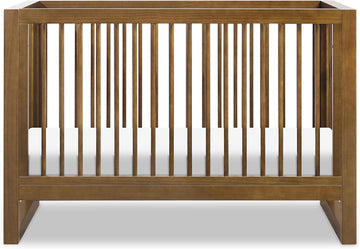 Nantucket 3-in-1 Convertible Baby Crib, Natural Walnut | GREENGUARD Gold Certified, Converts to Toddler Bed & Daybed