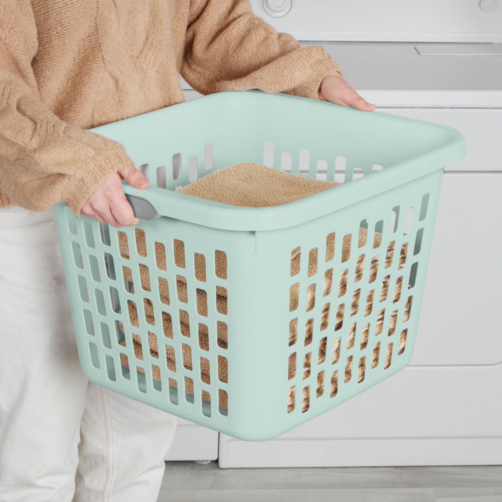 Basket, Plastic Clothes Hamper, 18 Pack