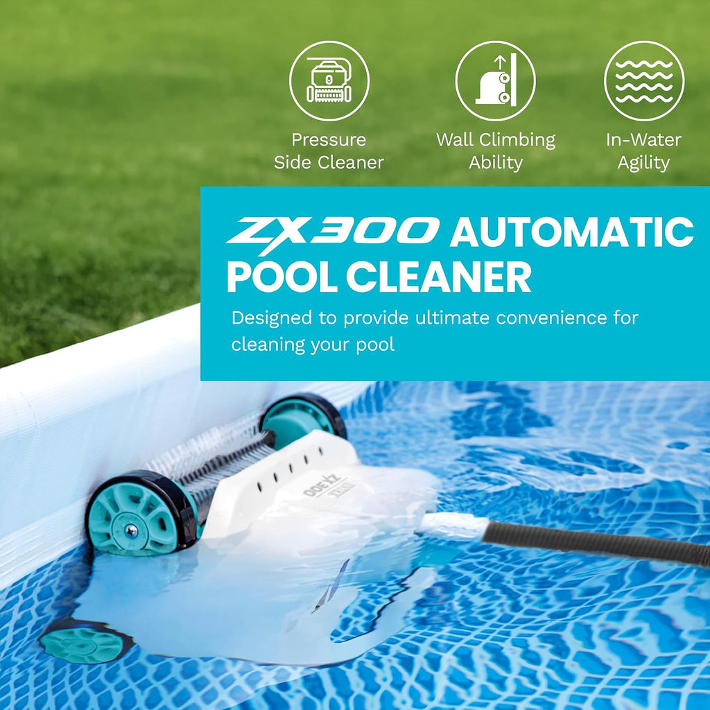 Ultra XTR 24ft x 12ft x 52in Above Ground Swimming Pool Set Bundle | 26363EH - 2100 GPH Sand Filter Pump, Ladder