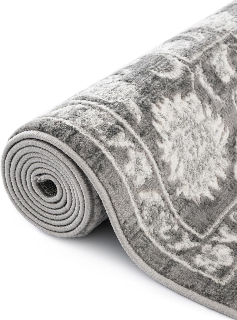 Boston Rug - 10' x 14' Gray Low-Pile Rug