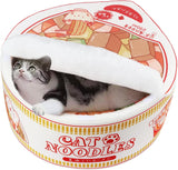 Ramen Noodle Dog & Cat Bed,Keep Warm and Super Soft Creative Pet Nest for Indoor Cats,Removable Washable Cushion for