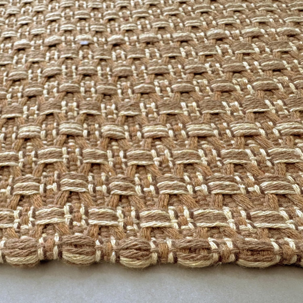 Hallway Washable Runner Rug,2x10 ft Boho Braided Kitchen Rugs,Neutral Entryway Rug,Faux Jute Rug,Non