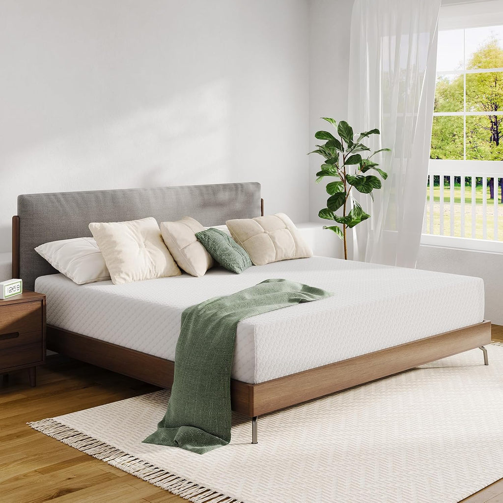 Queen Mattress 12 Inch, Queen Size Memory Foam Mattress | for Contouring Support & Pressure Relief, Motion Isolation
