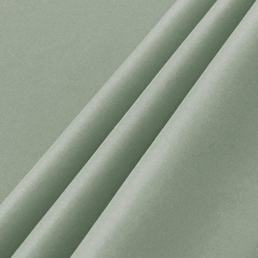 2 Pack Sage Green Tablecloths 60x102 Inch for 6 Feet Rectangle Table