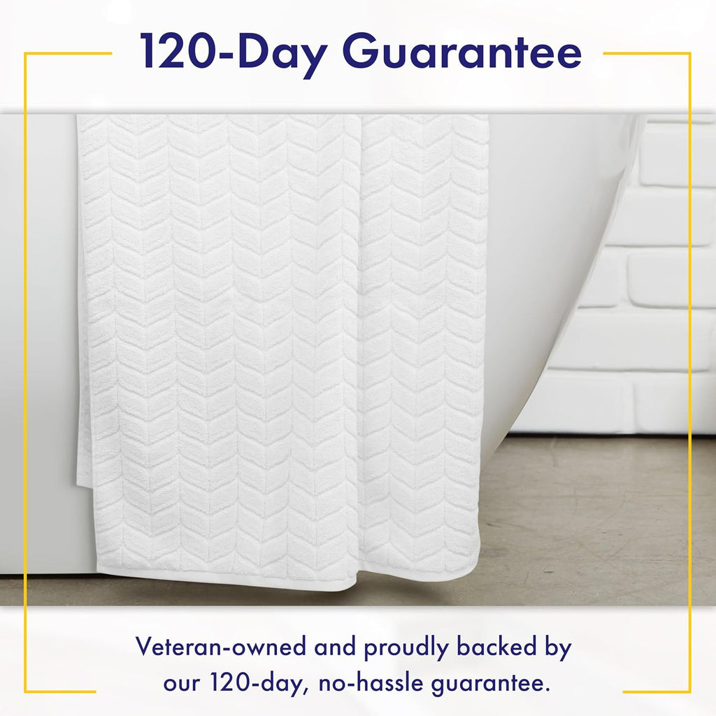 Ultra Soft & Stylish 700 GSM Luxury Bath Towels - 100% Zero-Twist, Long-Staple Cotton - Remarkably Absorbent & Quick