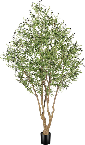 Faux Olive Tree 8ft Living Room Office Decor