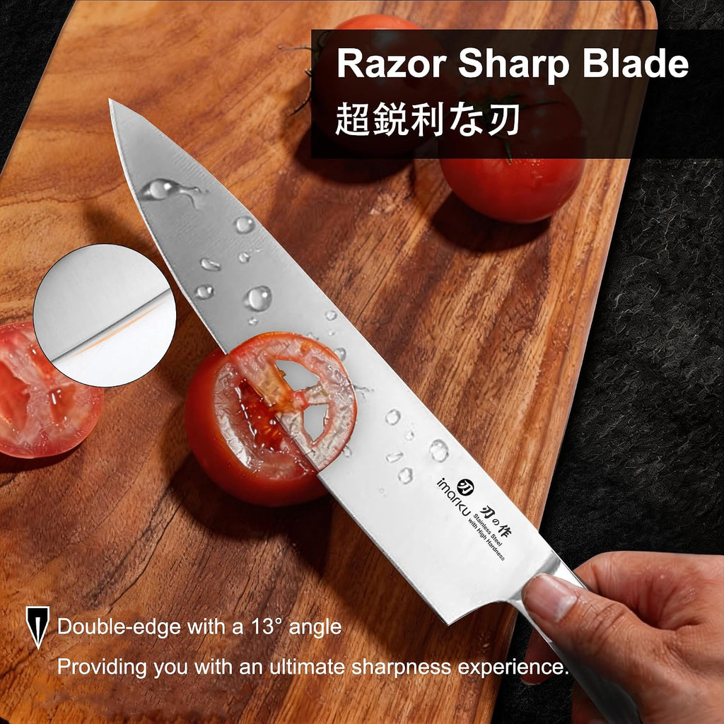 3 Pieces Knife set, Japanese HC Stainless Steel Kitchen Knife Set, Professional Chef Knife Set With Ergonomic