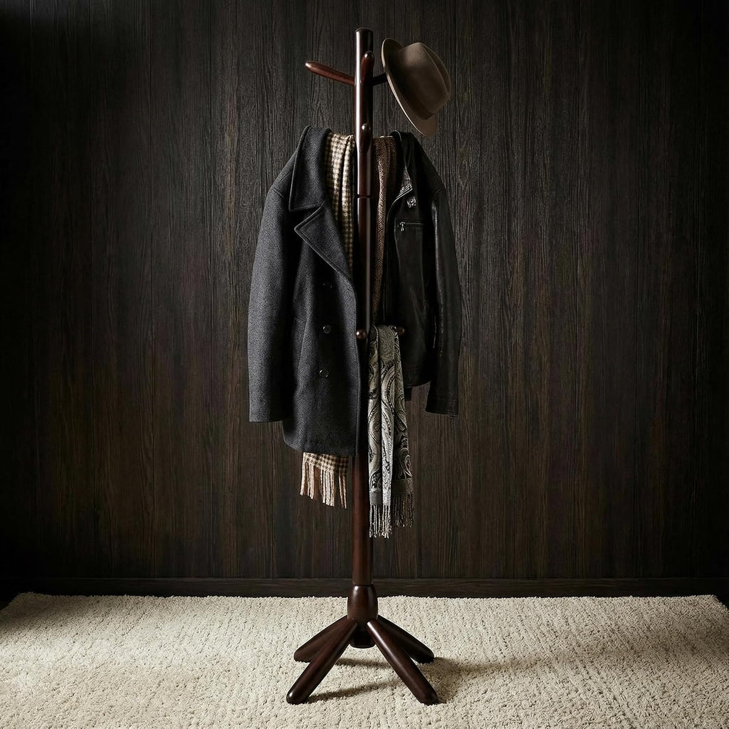 Phoebe Wooden Coat Rack