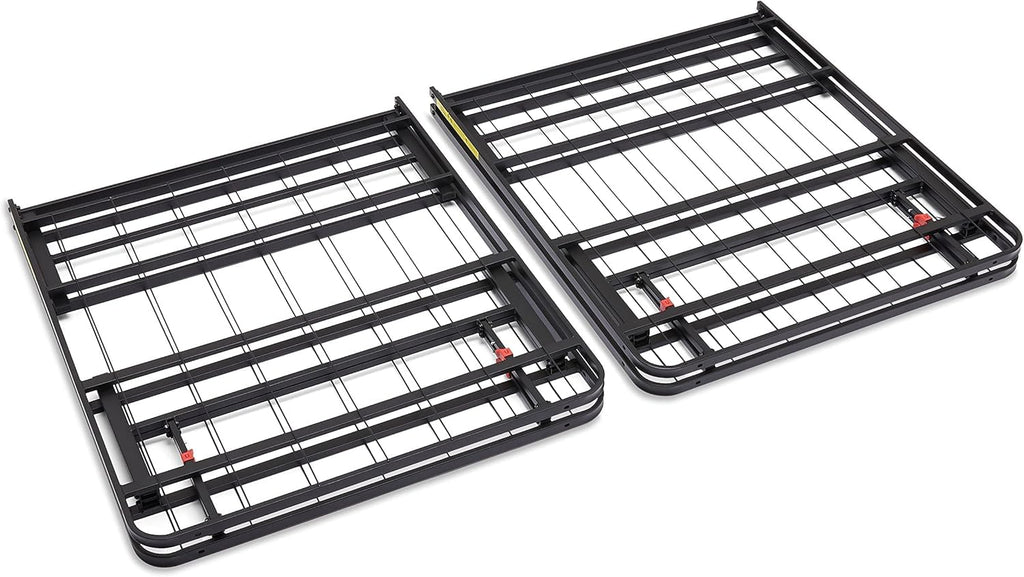 Bed Frame with Ample Underbed Storage, Foldable Metal Platform, Sturdy Steel, No Box Spring Needed, 14 inches High