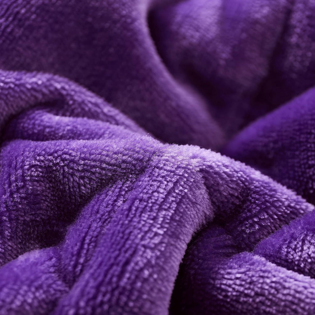 Soft Weighted Blanket, Dark Grey, 48 * 72 10LBS
