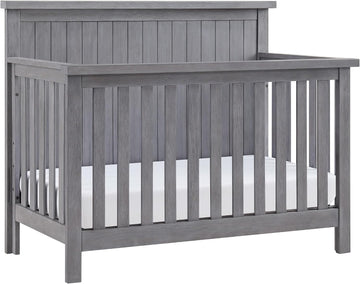 Everlee 4-in-1 Convertible Crib, Graystone
