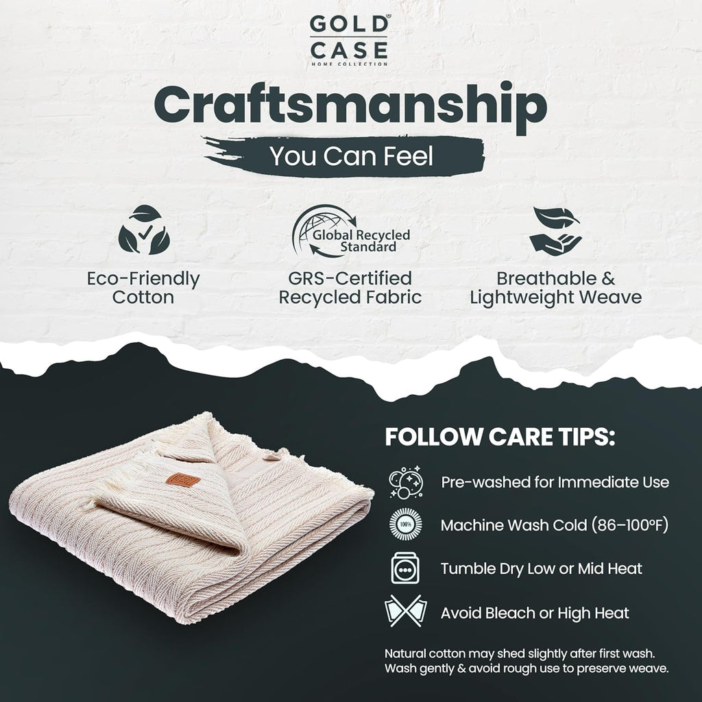 Gold Case Throw Blanket
