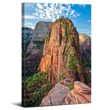 Zion National Park Wall Art Nature Mountain Landscape Wall Decor Angels Landing Canyon Posters Mountains Scenery