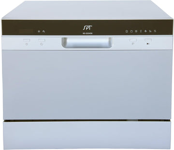 SD-2224DSB: Countertop Dishwasher with Delay Start & LED - Silver