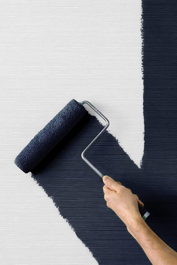 Faux Grasscloth Paintable Peel and Stick Wallpaper (Off-White)