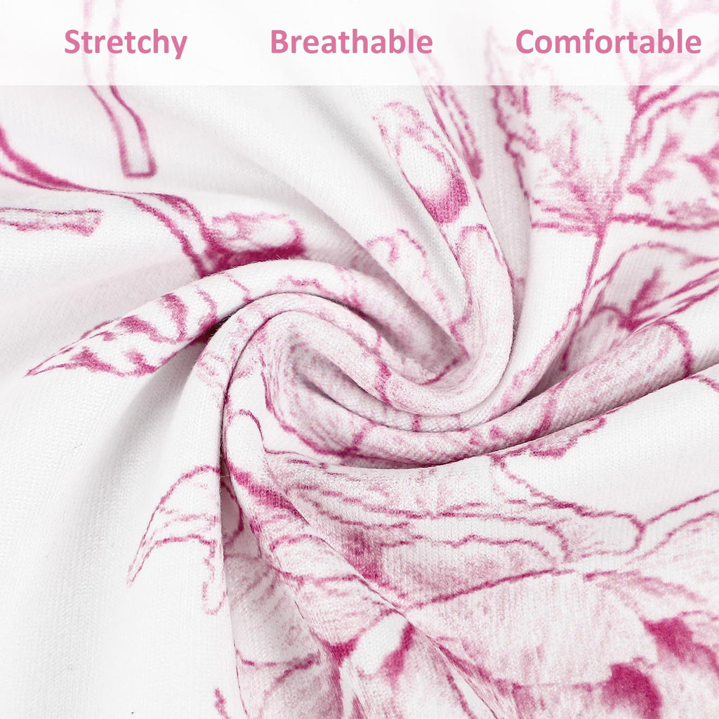 Nursing Pillow Cover, Removable Ruffled Pillowcase for Breastfeeding Pillows, Ultra Soft Comfortable Slipcover for