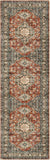 Oriental Hallway Runner Rug Non Slip, 2.5x8 Kitchen Washable Runner Soft Hallway Rug, Traditional Ul