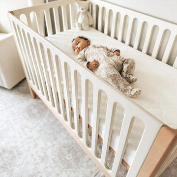 Galileo 3-in-1 Convertible Standard Crib - Natural/Dove 2-Tone
