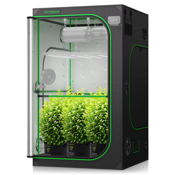 4x4 PRO Grow Tent with High CFM Kit, 48"x48"x 80"