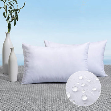 12x20 Inch Outdoor Pillow Inserts - Set of 2