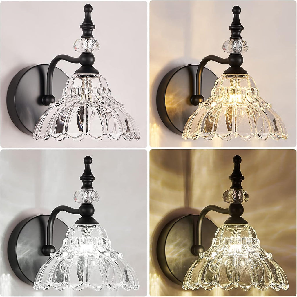 Bathroom Light Fixture Over Mirror Vanity Lighting Fixtures Matte Black Modern Wall Sconces Bathroom Hallway Living