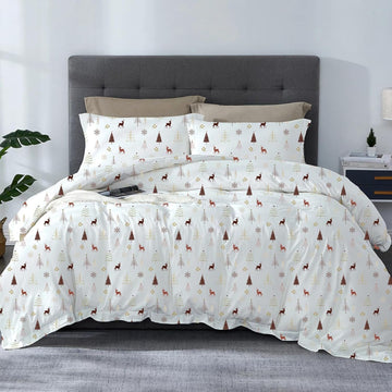 Luxuriate Hotel Hypoallergenic Ultra Soft Design 100% Egyptian Cotton Solid Duvet Cover with Zipper
