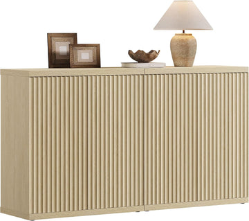 Buffet Cabinet with Storage Sideboard Cabinet with Doors & Shelves