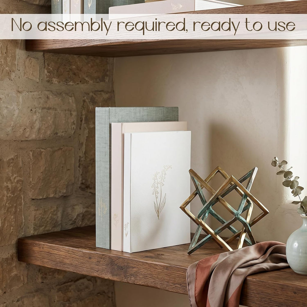 Set of 3 Aesthetic Decorative Books, Decorative Linen Faux Books | Fake Faux Decor Book, Stylish Book Storage Boxes