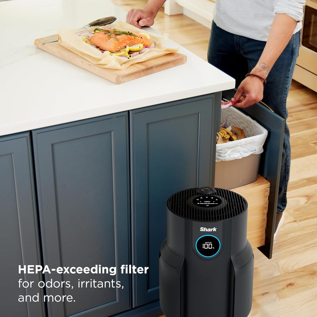 Air Purifier for Home, NeverChange, for Large Room, HEPA-Exceeding Filter, Captures Pollutants, Pet 