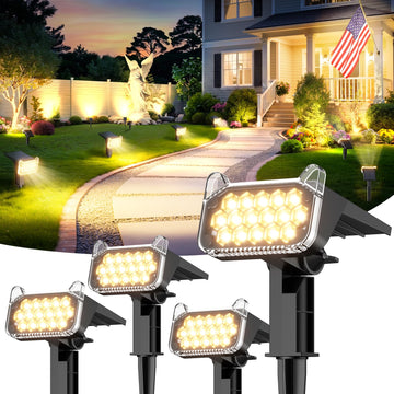 Spot Lights Outdoor Waterproof, Super Bright Focused Beam Spotlights