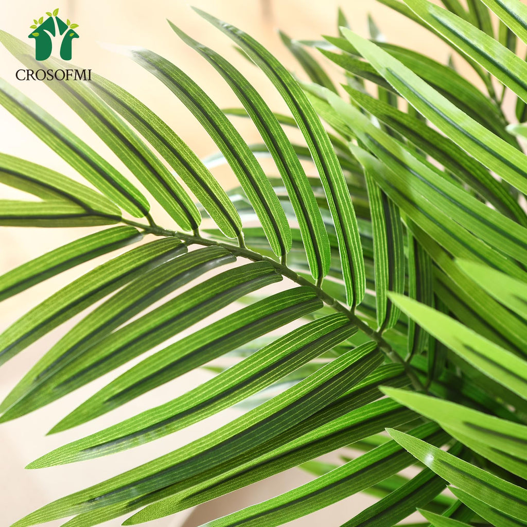 6FT Artificial Areca Palm Tree, 15 Leaves, 1 Pack