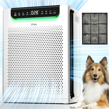 Air Purifiers for Home Large Room, Cover Up to 2600 Ft² with Washable Filters, Powerful Turbo Mode, PM2.5 Air Quality